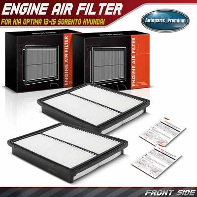 2x Engine Air Filter for Hyundai Sonata 11-14 Santa Fe Azera Kia Optima Sorento - Изображение 1 из 4