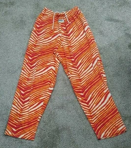 Vintage Zubaz Kansas City Chief Zebra Pants SMALL USA Made w/ pockets - Picture 1 of 7