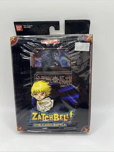 Vintage Zatch Bell The Card Battle Game Starter Set 2 Black Factory Sealed - Bild 1 von 5