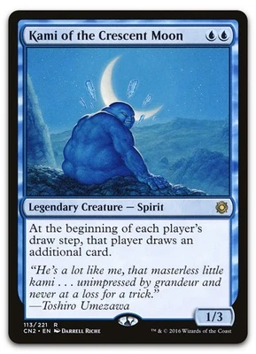 Kami of the Crescent Moon #113 (NM) Conspiracy Take the Crown CN2 Magic MTG - Image 1 of 2