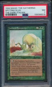 1994 Magic The Gathering Spitting Slug The Dark Italian PSA 7 POP 1 - Picture 1 of 4