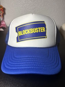 Vintage Blockbuster Video Store Mesh SnapBack Trucker Hat Cap - Picture 1 of 5