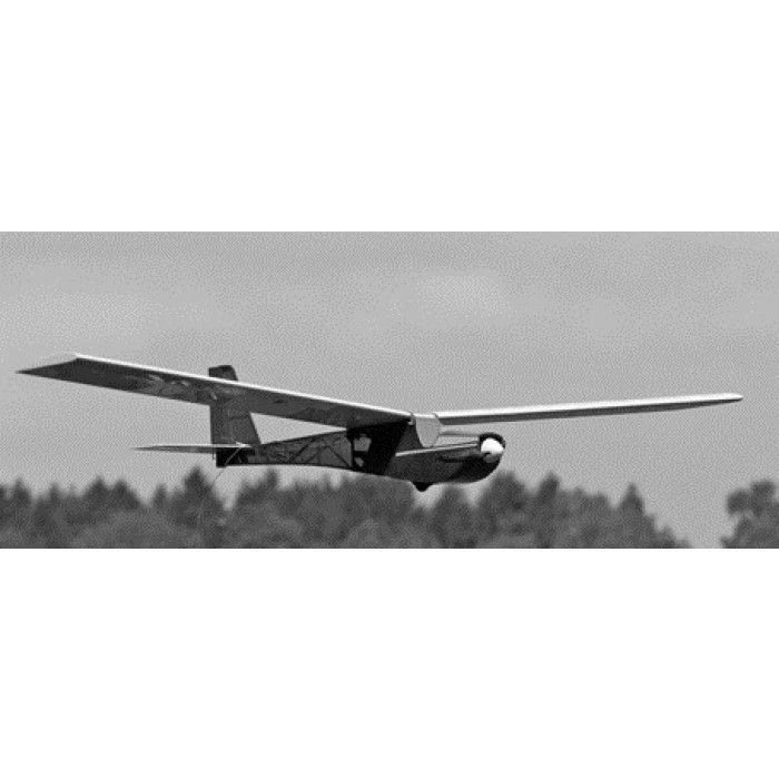 Bauplan E-Spatz Modellbauplan Motorsegler Motorflugmodell - Bild 1 von 1