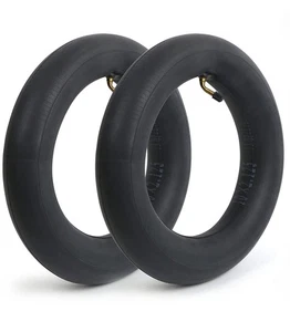 2x Schlauch 10 Zoll Kinderwagen E-Scooter Fahrradschlauch 10 x 2.125 Zoll AV - Bild 1 von 10