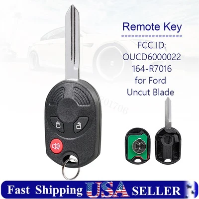 Replacement For 2009 2010 2011 2012 2013 2014 Ford Flex Remote Key Fob 164-R7016 - Image 1 of 4