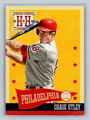 Panini Hometown Heroes #114 Chase Utley Philadelphia Phillies 2013 - Imagem 1 de 2
