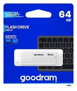 goodram 64GB UME2 White USB 2.0 - Afbeelding 1 van 8
