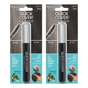 RED by KISS Quick Cover Root Touch up Rescue (schwarz 2er Pack), Mascara Natural Wat - Bild 1 von 6