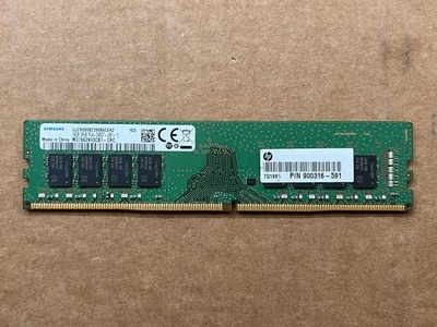 Samsung 16GB DDR4-2400 PC4-19200 2Rx8 M378A2K43CB1-CRC DIMM Desktop Memory RAM - Image 1 of 3