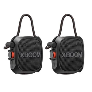 XBOOM Go XG2 Mini Portable Bluetooth Speaker Twin pack Water Resistant Portable - Picture 1 of 24
