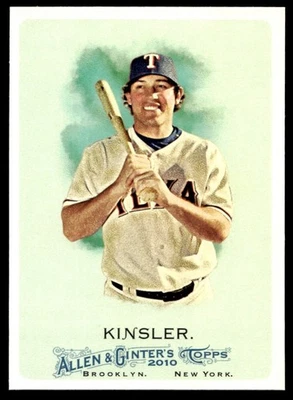 2010 Topps Allen & Ginter Ian Kinsler Texas Rangers #109 - Image 1 of 2