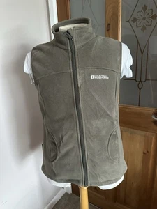 Mountain Warehouse Women's Green Fleece Gilet Waistcoat Size 12 - Picture 1 of 9