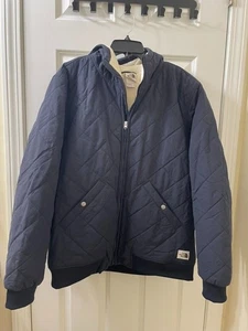 Chaqueta con Capucha The North Face XL Cuchillo Aislada Cremallera Completa Azul para Hombre - Imagen 1 de 12
