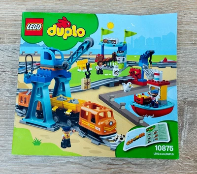 LEGO DUPLO Town: Güterzug (10875) Alle Teile vorhanden, wenig bespielt - Bild 1 von 4