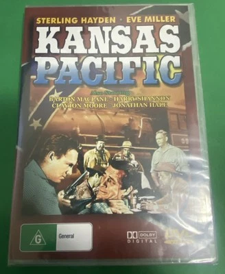 Kansas Pacific (DVD, 2003) BRAND NEW SEALED Fast & Free Local Post PAL 4 Hayden - Image 1 of 2