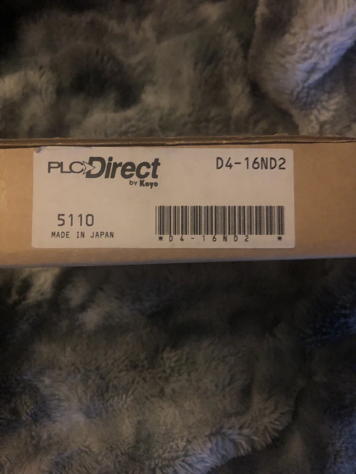 NEW IN BOX PLC DIRECT D4-16ND2 Buy last three $100 send msg if interested  - Image 1 of 1