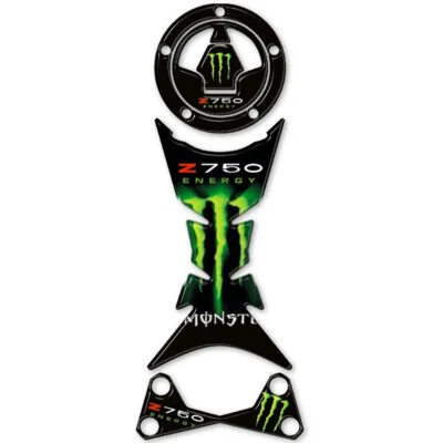 IRIDEA DESIGN PARASERBATOIO ADESIVO RESINA VERDE FITS KAWASAKI 750 Z750 2007-2012