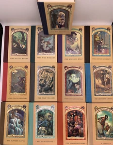 A Series of Unfortunate Events by Lemony Snicket, Books 1-13 1st Edi. HC, B156 - Picture 1 of 9