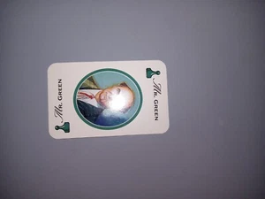 Parker Brothers Clue Board Game Mr Green Replacement Card 1996 - Picture 1 of 2