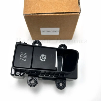 Interruptor de freno de mano electrónico 93766-Q2000 botón de liberación para Kia Sportage 2018 Foto 1 de 4