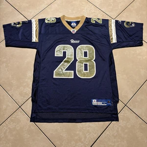 Reebok On Field Marshall Faulk #28 St. Louis Rams NFL Football Trikot Größe Large - Bild 1 von 15