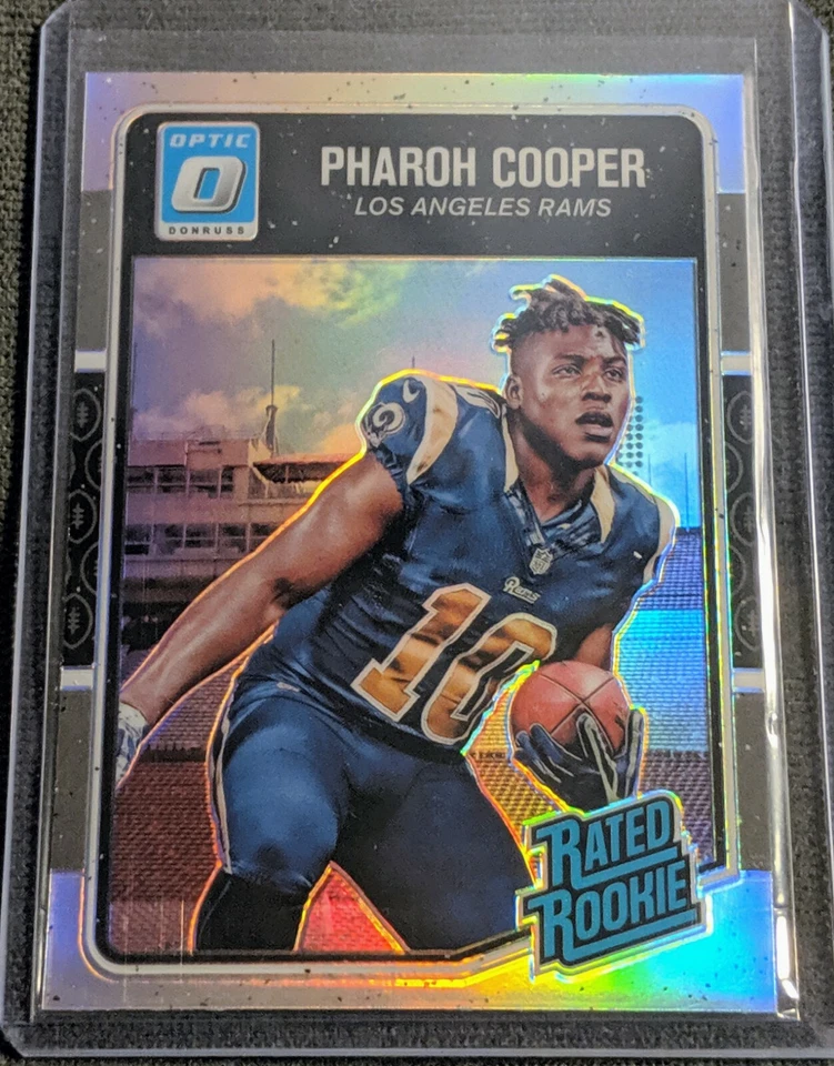 2016 Optic Pharoh Cooper Rated Rookie Silver Prizm LA Rams - Image 1 of 1