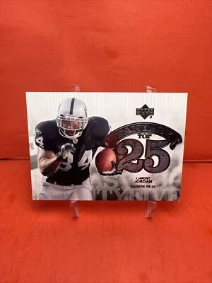 2006 Upper Deck Fantasy Top 25 LaMont Jordan #F25-JO Mint🦄 - Image 1 of 2