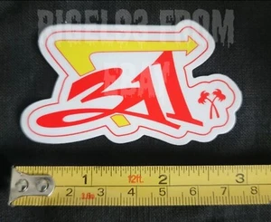 311 ROCK BAND 3 INCH IN-N-OUT BURGER STICKER NICK HEXUM P-NUT SUBLIME ROME TIM - Picture 1 of 2