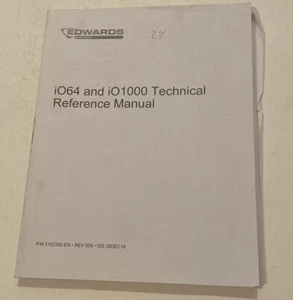 EST Edwards Fire Alarm Control Panel iO64 & IO100 TECHNICAL REFERENCE MANUALONLY - Picture 1 of 1