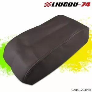 Ajuste para Ford F-150 2009-2014 cuero consola central reposabrazos tapa cubierta marrón nuevo - Imagen 1 de 12