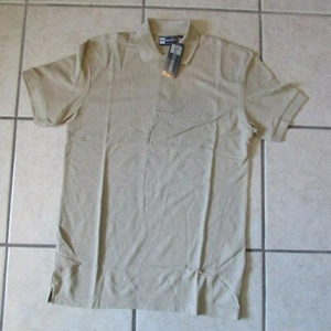 Men's Blue Generation Polo Shirt - Small - Tan - Poly/Cotton - NWT (B 42) - Picture 1 of 4