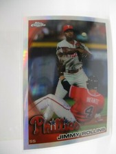 2010 Topps Chrome Refractors #116 Jimmy Rollins PHILLIES