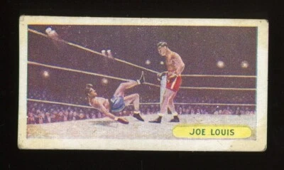 1957 Junior Service Famous Sports Records Boxing #21 Joe Louis GD *d2 - Image 1 of 2