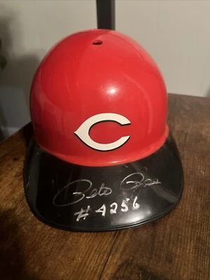 Pete Rose Signed Autographed Helmet "#4256" - Image 1 of 2