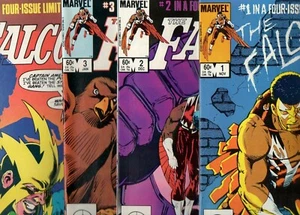 FALCON #1, 2, 3 & 4 1A SERIE CORSA! ASSOLUTO NUOVO/NM+ 9.4 9.6 PAUL SMITH ART! 1983 - Foto 1 di 9