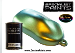 Quart of CHROMACOAT - GOLD - Custom Paint, Chameleon, Urethane Based, Auto - Picture 1 of 1