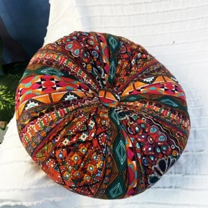 Round Chair Cushion Meditation Floor Bohemian Print Seat Pads Chair Seat Pads - Picture 1 of 26