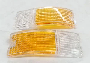 MAZDA RX7 SERIES SA22C 2 / 3 S2 S3 FRONT BUMPER BAR PARK LIGHT INDICATOR LENS - Picture 1 of 2