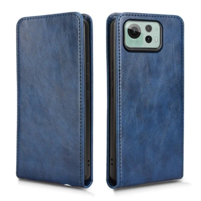 Funda tipo billetera de cuero vertical de lujo para Asus Zenfone 12 Ultra Foto 1 de 4