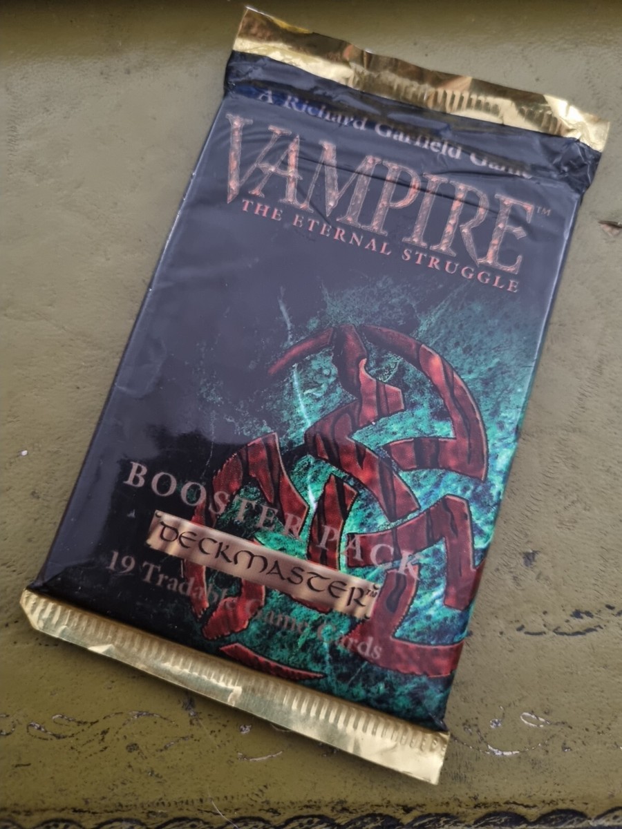 Vampire: The Eternal Struggle Sealed Collectible Card Game Vampire: The Eternal Struggle Sealed Collectible Card Game