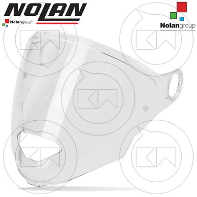 VISIERA ORIGINALE NOLAN NJS-07S CLEAR TRASPARENTE CASCO N44 / N-44 EVO XXS > L - Immagine 1 di 2