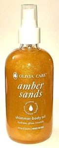 Olivia Care Amber Sands Shimmer Body Oil Hydrate, Glow & Nourish - Picture 1 of 3