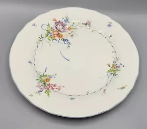 VINTAGE Mikasa Renaissance Fleurette Porcelain Floral Dinner Plate Japan - Picture 1 of 2