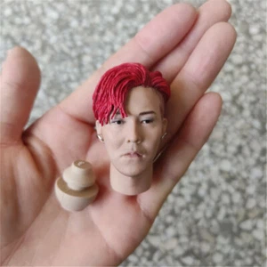 1:6 Korean Kwon Ji Yong G-Dragon Head Sculpt For 12" Male HT Action Figure Body - Picture 1 of 10
