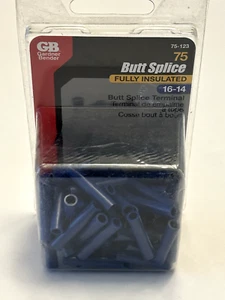 GB - Gardner Bender 75-123 Butt Splice Terminal Fully Insulated 16-14 - 75PCS - Picture 1 of 2