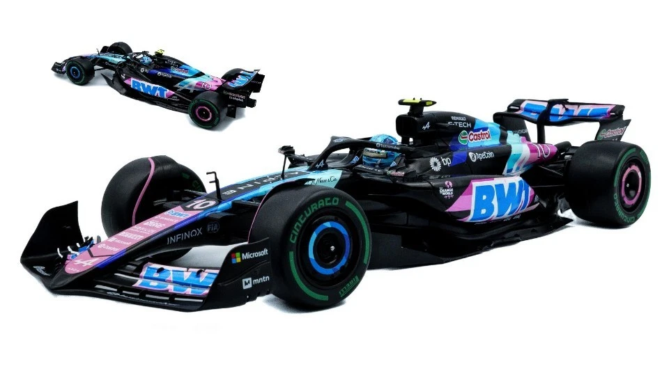 Alpine A524 #10 Brazilian Gp 2024 P.gasly 1:18 Model 1814003 SOLIDO - Immagine 1 di 1