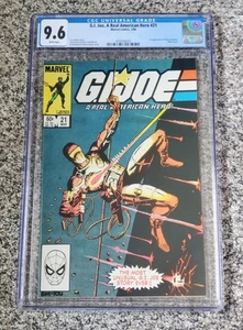G.I. Joe A Real American Hero #21 (1984) CGC 9.6 1st App Storm Shadow - Picture 1 of 7