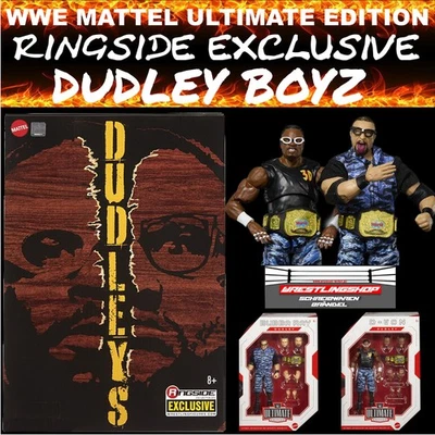 WWE MATTEL ULTIMATE EDITION RINGSIDE EXCLUSIVE DUDLEY BOYZ WRESTLING ELITE LEGEN - Bild 1 von 4