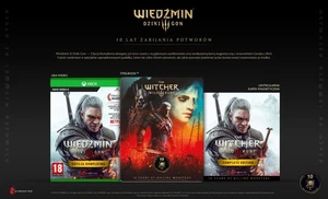 The Witcher 3 The Wild Hunt Complete Edition + 10th Anniversary STEELBOOK XSX - Imagen 1 de 2