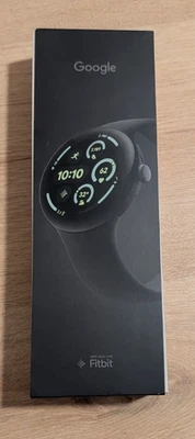 Google Pixel Watch 3 WiFi 45mm Smartwatch Black Obsidian Schwarz - Bild 1 von 3